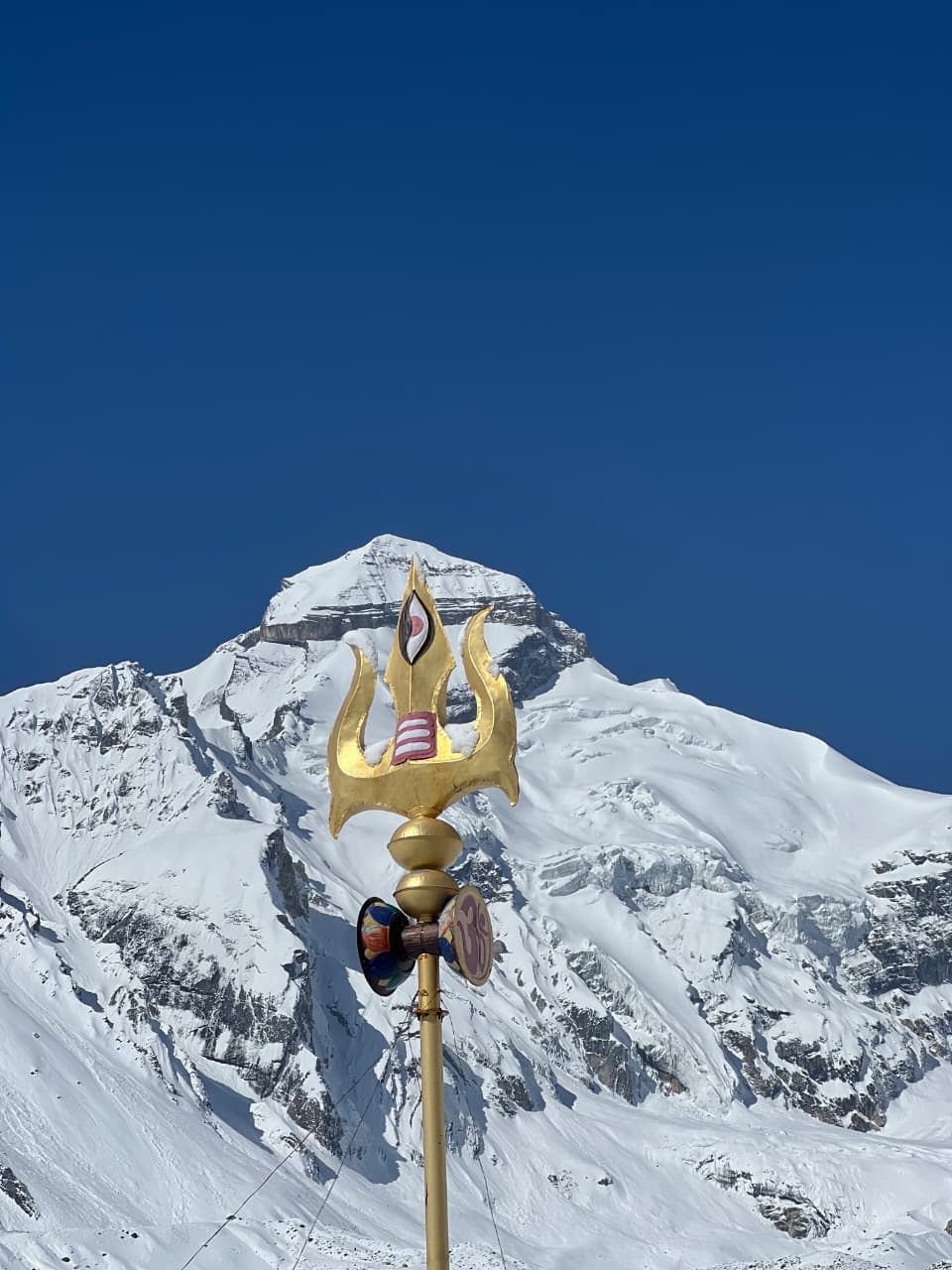 Trishul in the Mountains